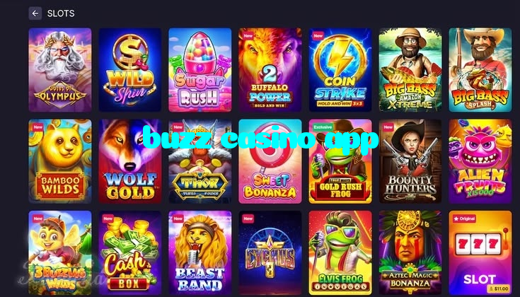 buzz casino app خوش آمدید بونس +600% پیشکش موبائل ایپ کے پروموشن سیکشن میں دکھائی دیتی ہے۔